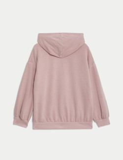 Cotton Rich Diamante Gem Hoodie (6-16 Yrs)