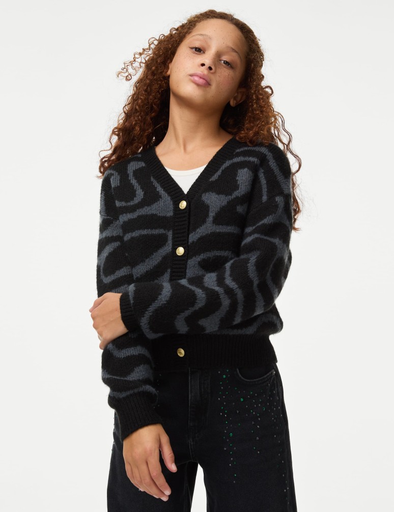 Wicked™ Patterned Cardigan (6-16 Yrs)