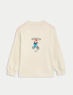 Pure Cotton Spencer Bear™ Top (2-8 Yrs)