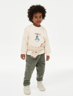 Pure Cotton Spencer Bear™ Top (2-8 Yrs)