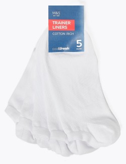 5pk Cool & Fresh™ Trainer Socks