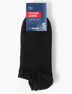 5pk Cool & Fresh™ Trainer Socks
