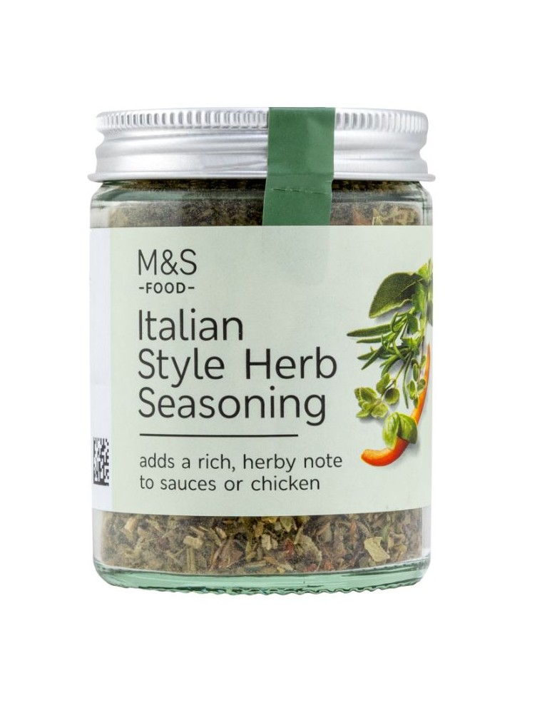 Směs sušených bylinek a vloček červené papriky