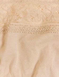 Krajkové kalhotky z bavlny s lycrou, 5 ks v balení