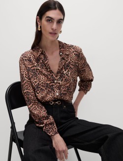 Printed Collared Shirt