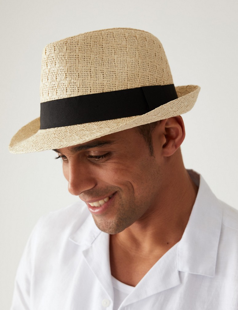 Texturovaný měkký klobouk