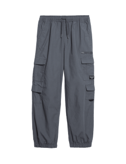 Cotton Rich Cargo Trousers (6-16 Yrs)