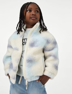 Borg Printed Jacket (2-8 Yrs)