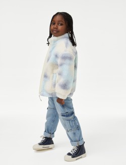 Borg Printed Jacket (2-8 Yrs)