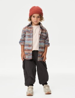 Pure Cotton Parachute Trousers (2-8 Yrs)