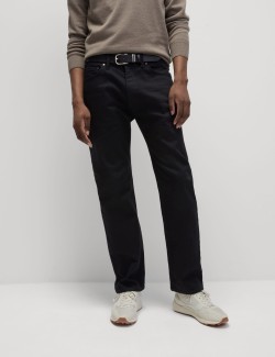 Straight Fit Stretch Jeans