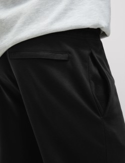 Tepláky s rovnými nohavicemi, stahovací šňůrkou a vysokým podílem bavlny