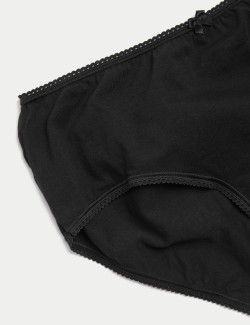 Midi kalhotky z bavlny s lycrou®, 5 ks v balení