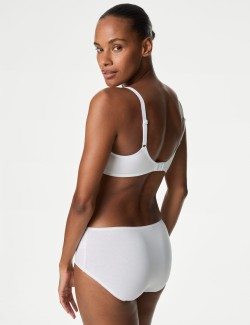 Midi kalhotky z bavlny s lycrou®, 5 ks v balení