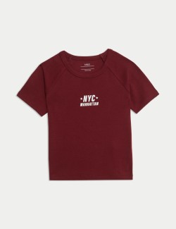 Cotton Rich NYC Slogan T-Shirt (6-16 Yrs)