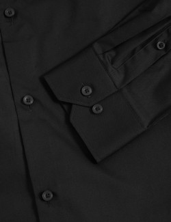 Košile z čisté bavlny, normální střih, snadné žehlení