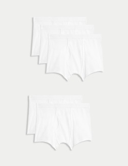 5pk Cotton Stretch Cool & Fresh™ Trunks