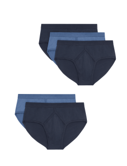 Bavlněné slipy, 5 ks