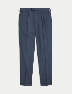 Tailored Fit Twill Trousers