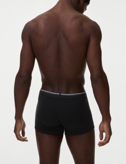 5pk Cotton Stretch Cool & Fresh™ Marl Trunks