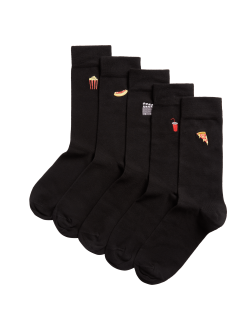 5pk Cool & Fresh™ Cotton Rich Socks