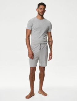 Pyžamové šortky z bavlny Supima® a modalu