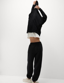 Cotton Rich Parachute Cuffed Joggers