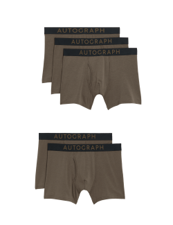 5pk Supima® Cotton Modal Trunks