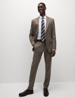 Skinny Fit Non Iron Cotton Blend Shirt