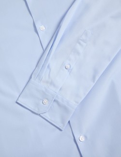 Skinny Fit Non Iron Cotton Blend Shirt