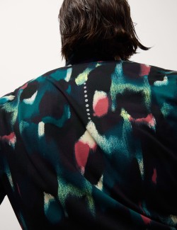 Ultraheat™ Printed Half Zip Running Top