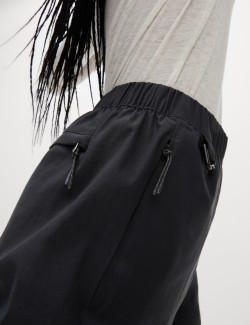 Relaxed Ankle Grazer Walking Trousers