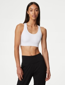 Reversible Seamless Medium Support Sports Bra