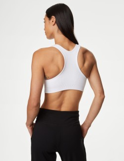 Reversible Seamless Medium Support Sports Bra