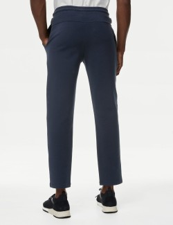 Rovné tepláky Pintuck s vysokým podílem bavlny