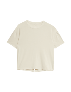 Modal Blend Crew Neck Relaxed T-Shirt