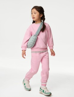 Cotton Rich Plain Sweatshirt (2-8 Yrs)