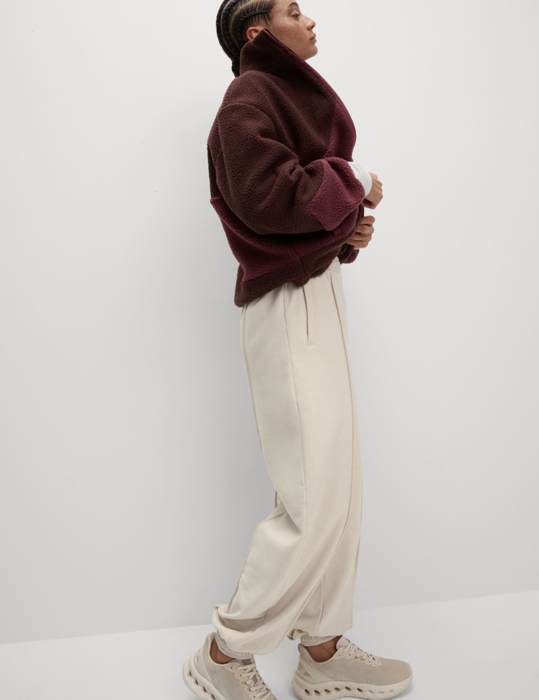 Cotton Rich Parachute Cuffed Joggers