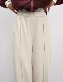 Cotton Rich Parachute Cuffed Joggers