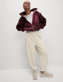 Cotton Rich Parachute Cuffed Joggers