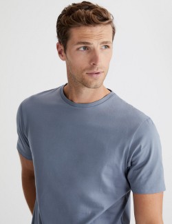 Tričko z prémiové bavlny, úzký střih
