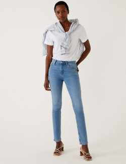 Džíny Lily úzkého střihu se strečem