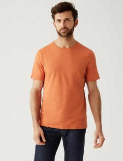 Tričko ke krku z čisté bavlny