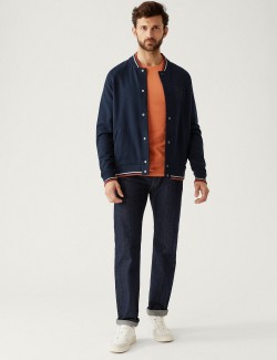 Tričko ke krku z čisté bavlny