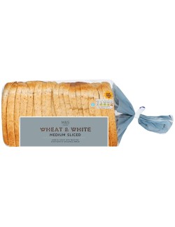 Bílý pšeničný chléb s...