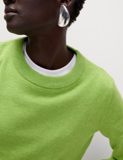 Air-Yarn Crew Neck Jumper