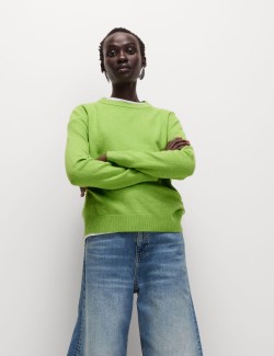 Air-Yarn Crew Neck Jumper