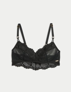 Leon Embroidery Non Wired Bralette (A-E)