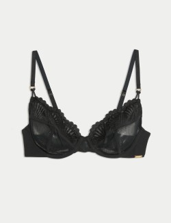 Leon Embroidery Wired Full Cup Bra A-E