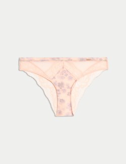 Cherry Blossom Silk Brazilian Knickers